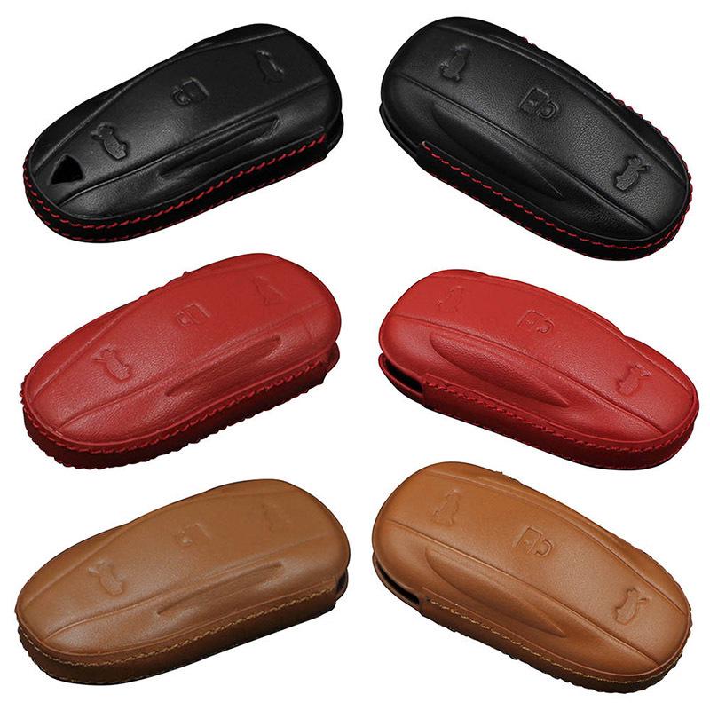 Genuine Leather Key Cover For Honda Odyssey Elysion 