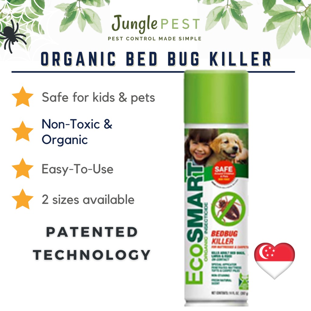 EcoSmart Organic Bed Bug Killer Spray Patented technology All Natural