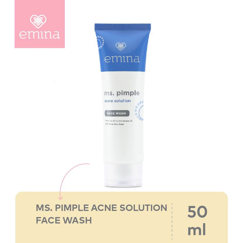 Emina Ms Pimple Acne Solution Face Wash Singapore