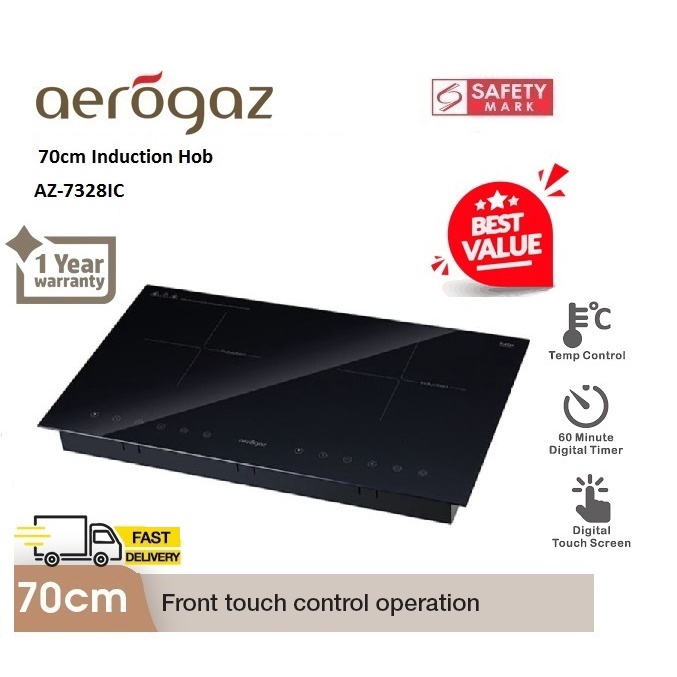 Aerogaz AZ7328iC 70cm Induction Hob Shopee Singapore