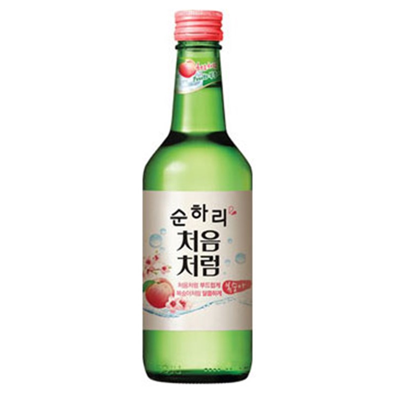 Lotte ChumChurum Peach Soju, 360ml [Korean] Shopee Singapore