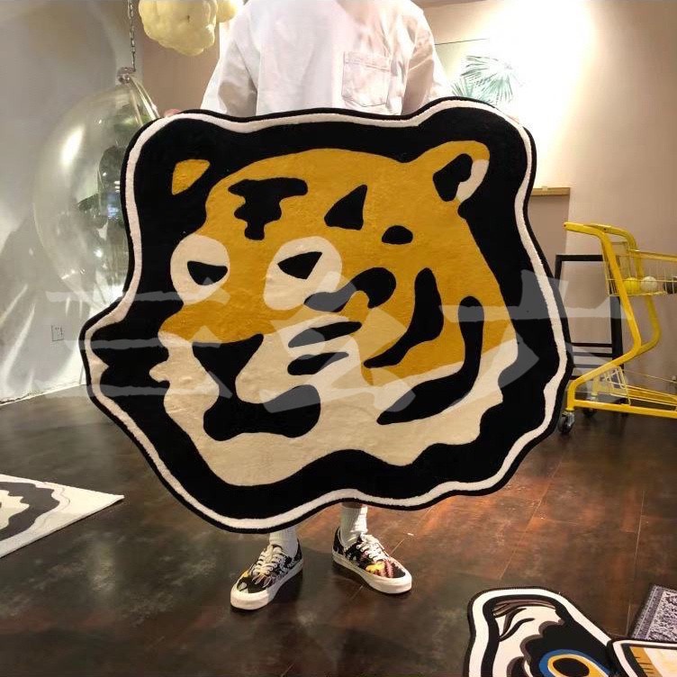 20aw human made TIGER RUG SMALL ラグマット 虎の+inforsante.fr