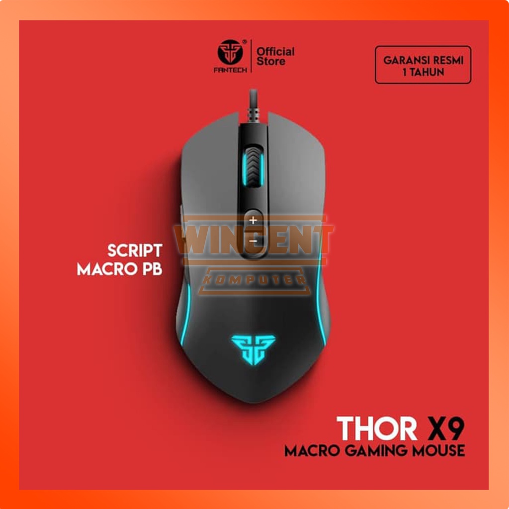 Fantech X9 Gaming Mouse Shopee Singapore