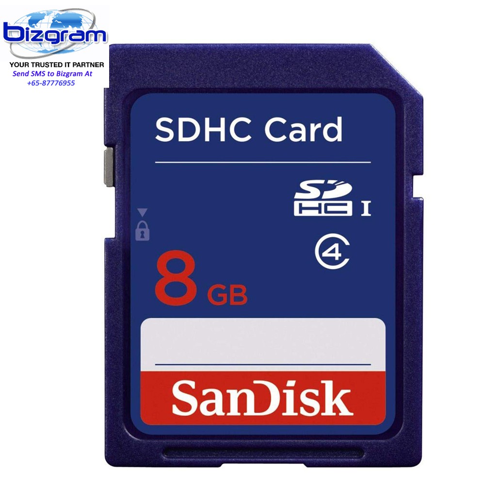 SanDisk 8GB Class 4 SDHC Memory Card SDSDB-008G-B35