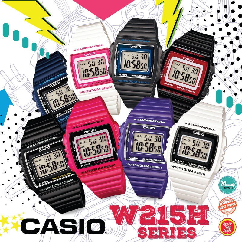 casio w212h