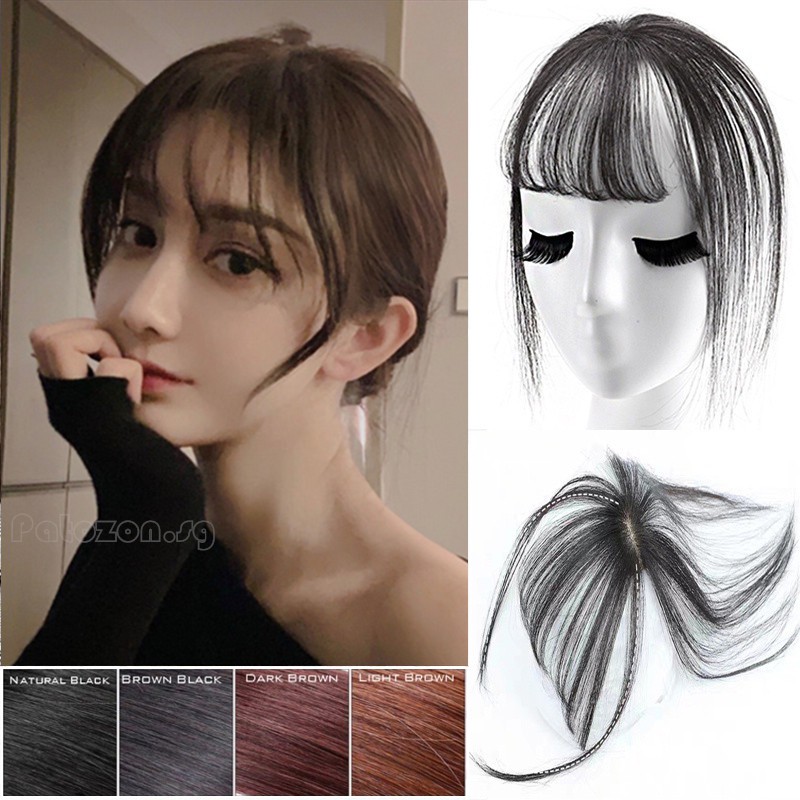 Women S 3d Hair Fringe Extension 3d Air Bangs Super Natural Hair