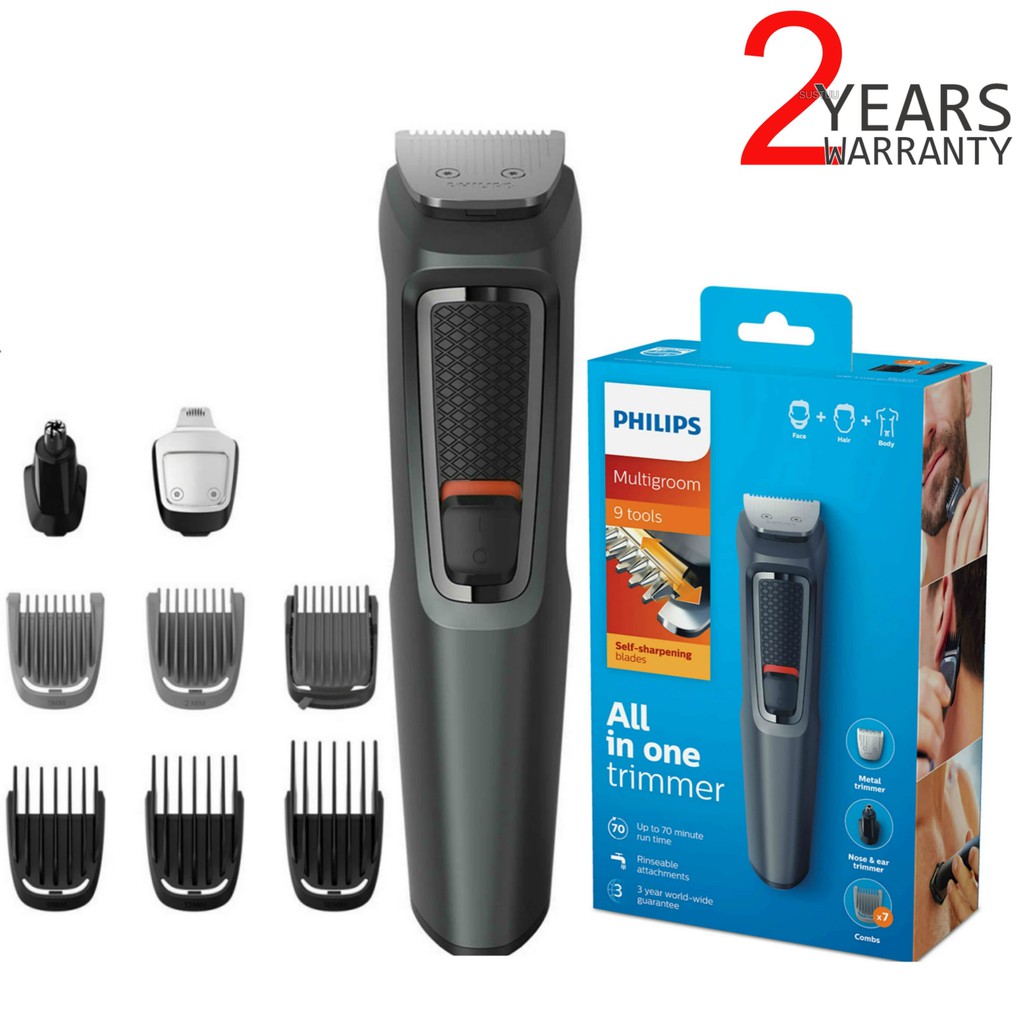 philips trimmer 3 year warranty