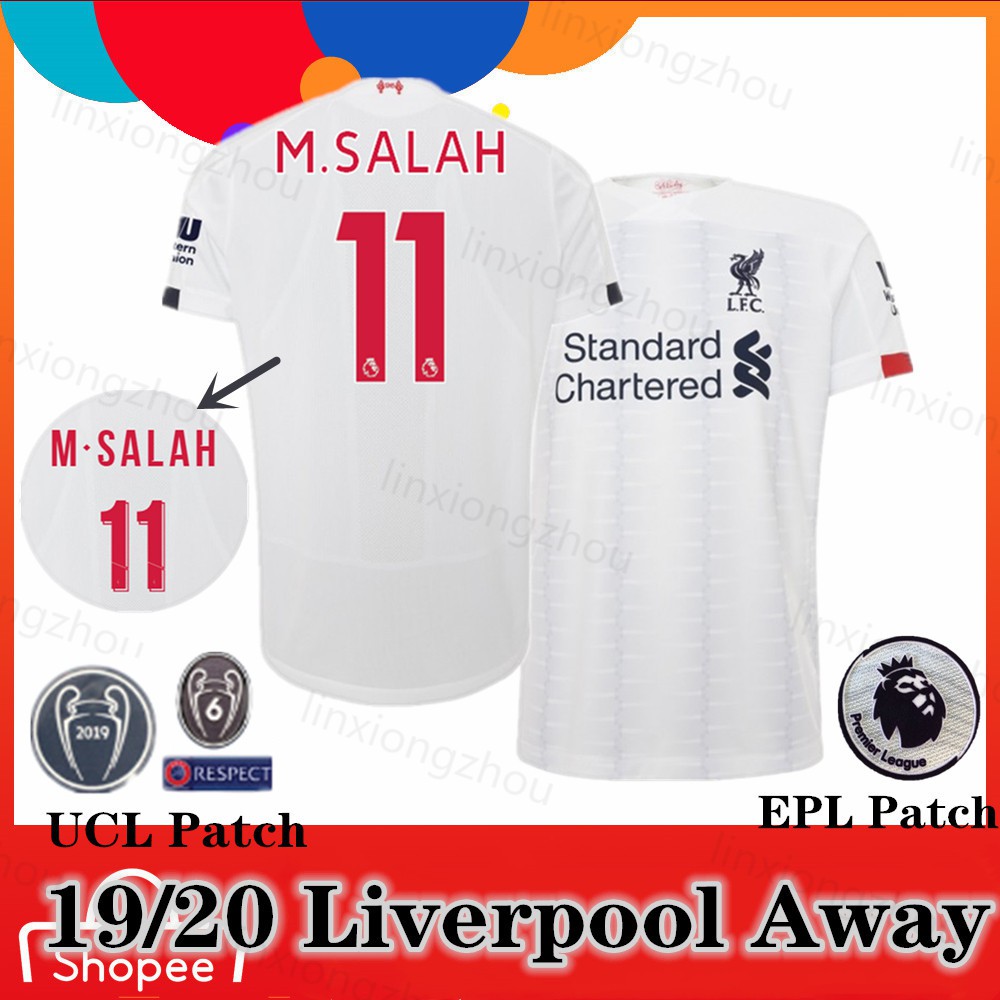 liverpool away football shirt