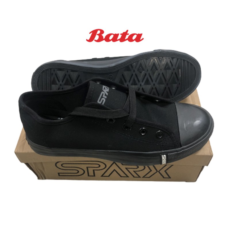 bata canvas shoes black