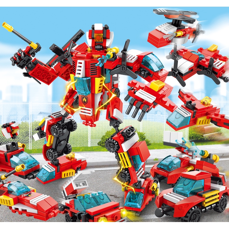lego fire robot