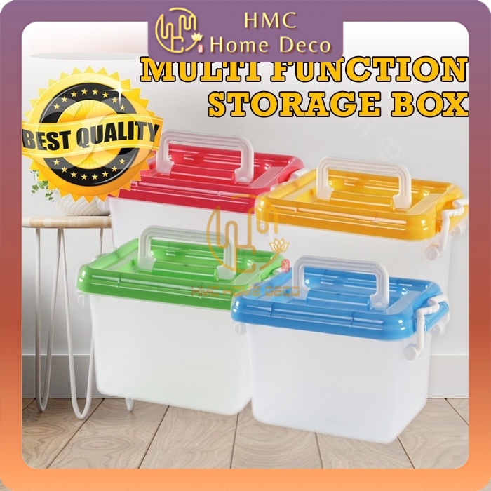 HMC Felton Multipurpose Storage Box Organizer Stackable Container with