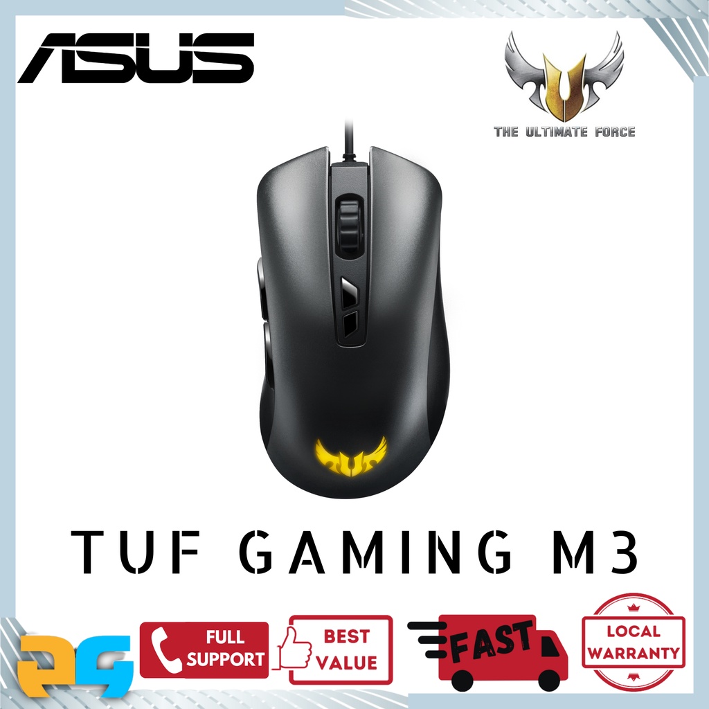 Asus TUF Gaming M3 Gaming Mouse Shopee Singapore