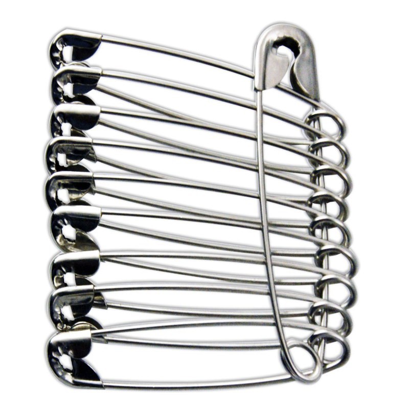 Set Of 100 Metal Safety Pins Clothes Pin S1 Shopee Singapore