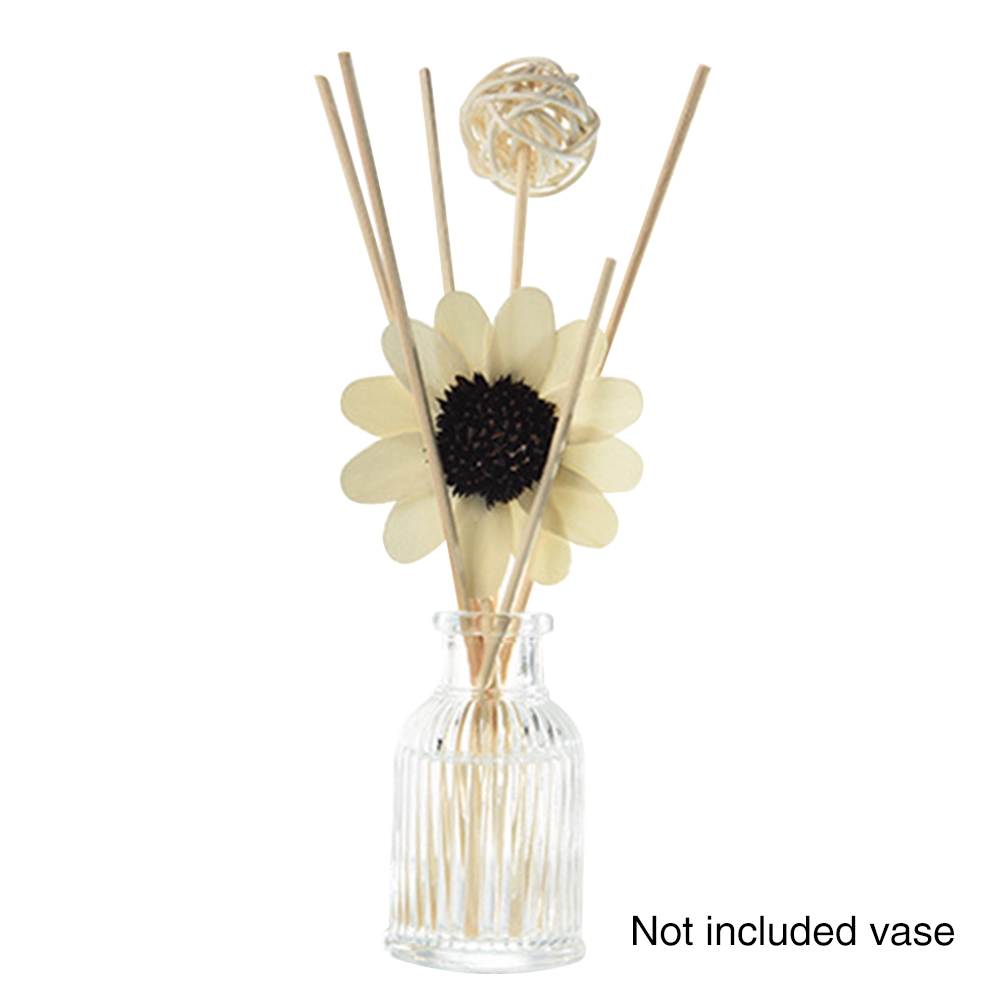 Aromatherapy Stick Decoration Rattan Ball Sun Flower Deodorant Office Hotel Spa Home Fragrance Reed Diffuser Set