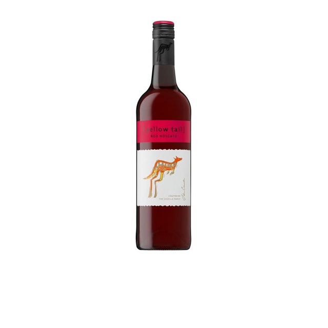 Yellow Tail Red Moscato, 750ml Big Wine Shopee Singapore