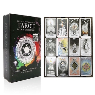 Tarot Cards Set English Edition Wild Mysterious Tarot Deck - 