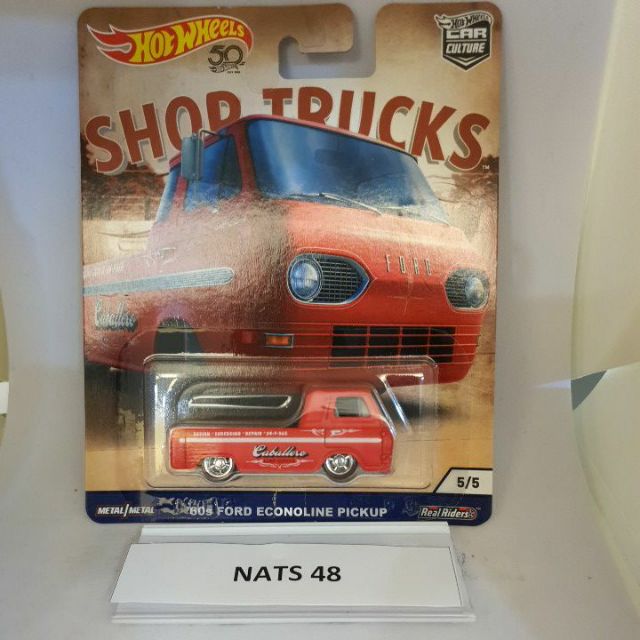 60 ford econoline pickup hot wheels