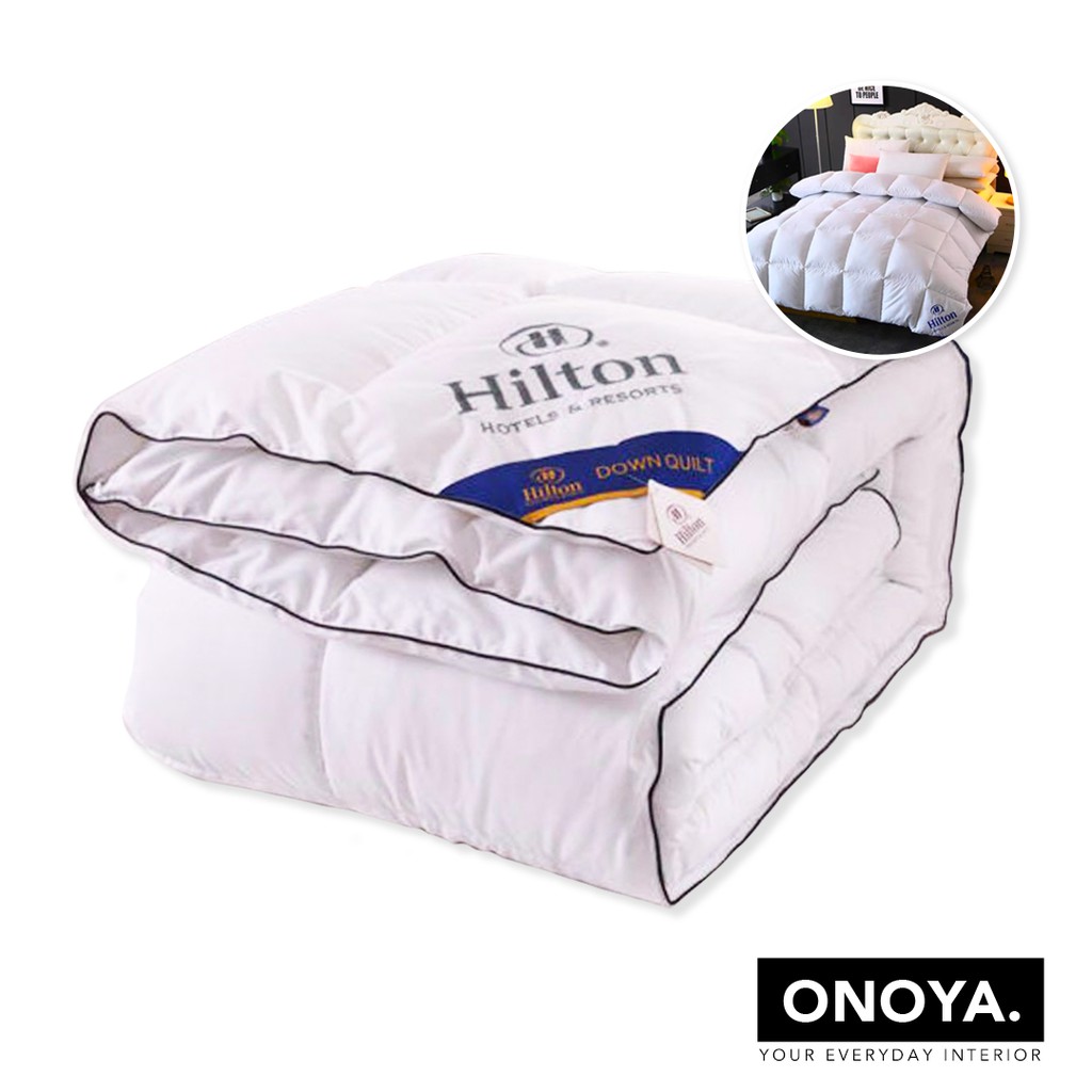 HIQUIL 200x230cm HotelGrade Lightweight Comforter / Ultra Soft Down