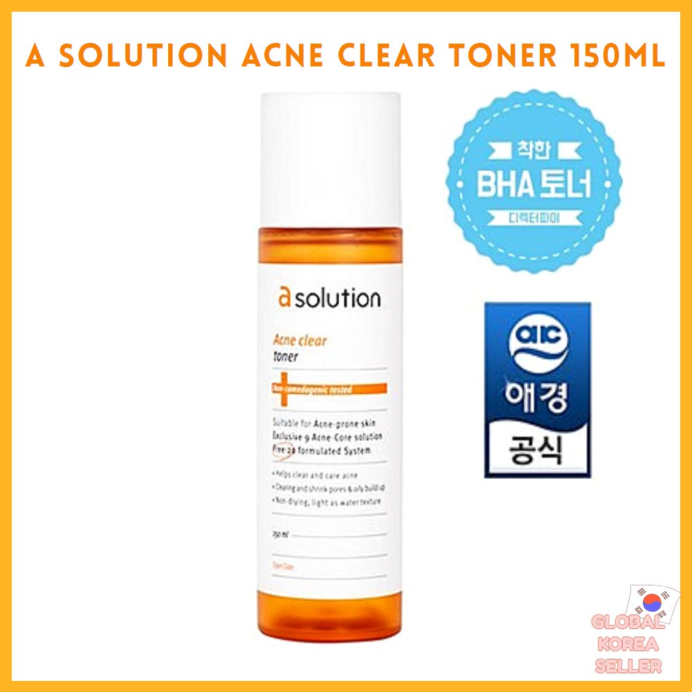 a solution acne clear toner