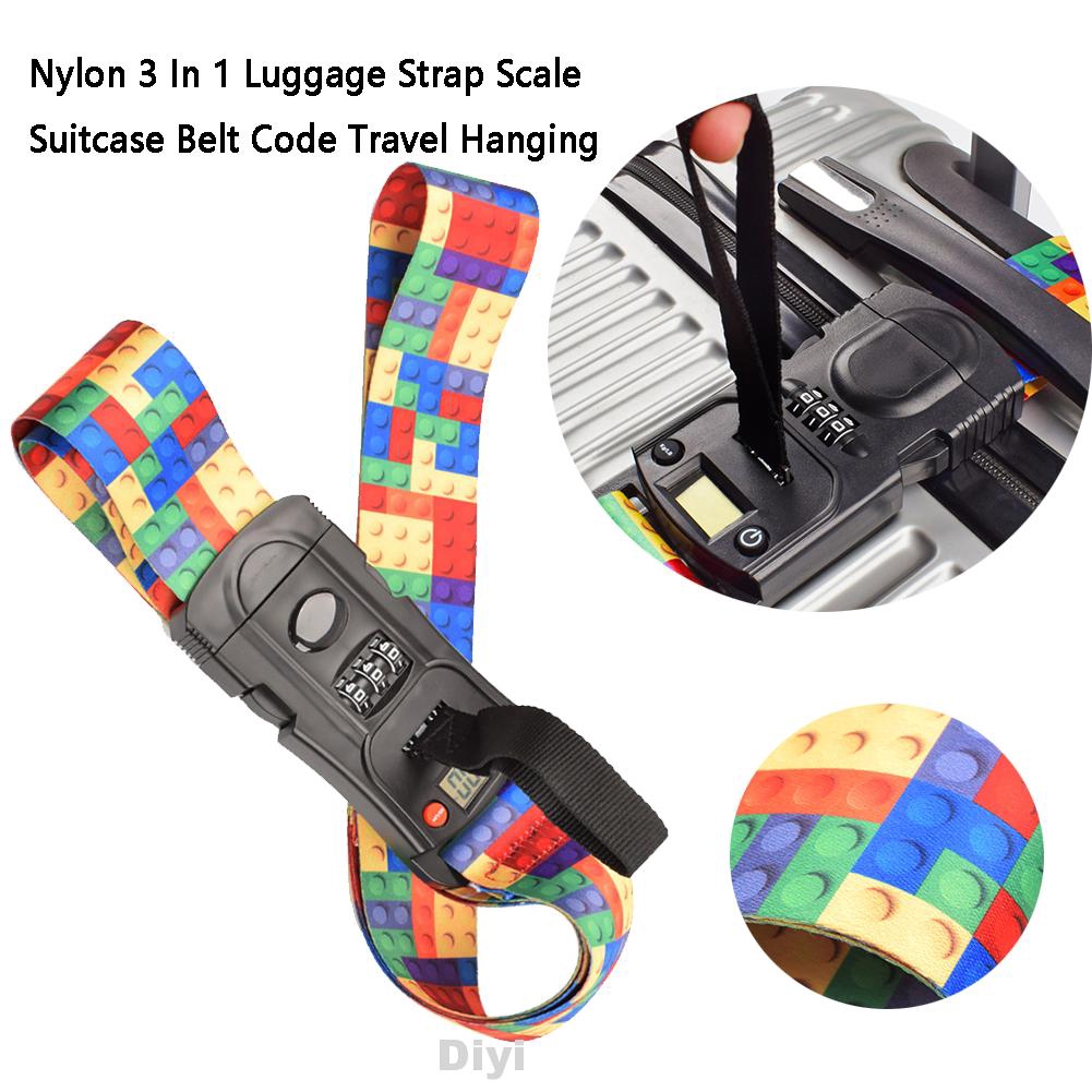 3 in 1 luggage strap