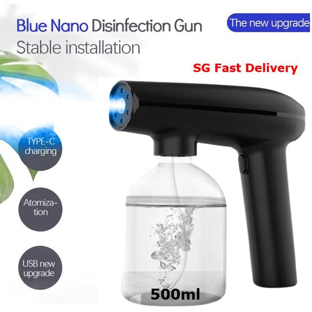 Mini Disinfectant Spray Gun Mist Gun Spray Bottle Gun After Shave Gun Atomizer Sprayer Sanitizer