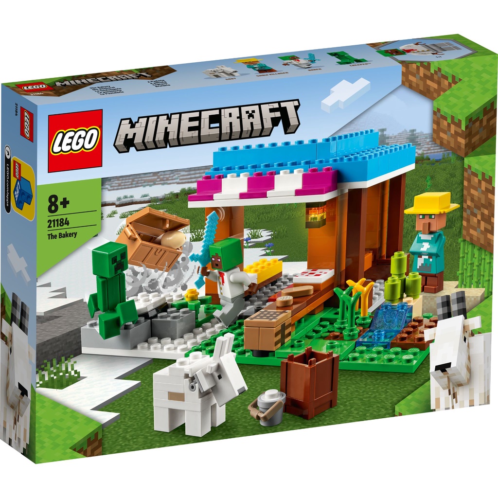 LEGO Minecraft: The Bakery (21184) | Shopee Singapore