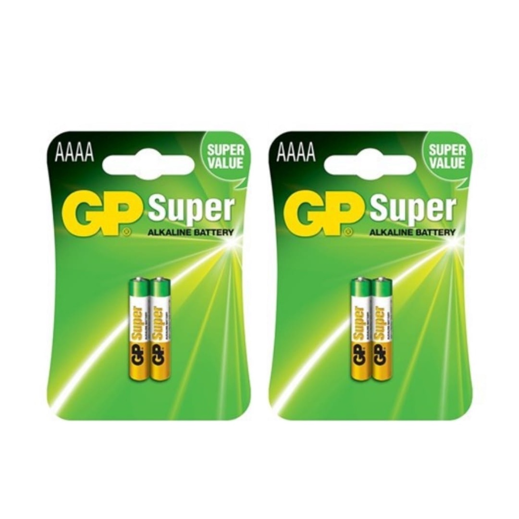 Specimen lied Kanon Bundle of 2 / Bundle of 5] GP AAAA E96 4A Quad A Super Alkaline 2pcs Battery  Pack | Shopee Singapore
