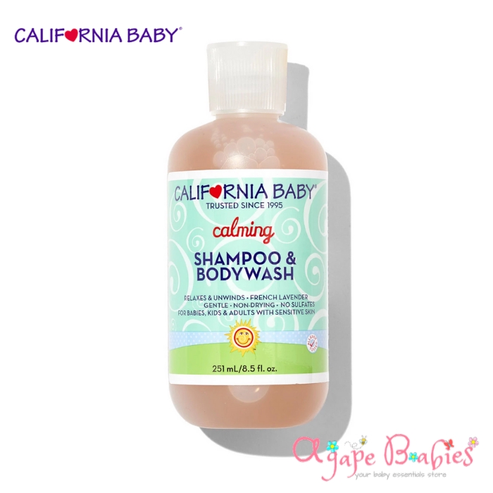 California Baby Shampoo & Body Wash Calming 8.5oz Shopee Singapore