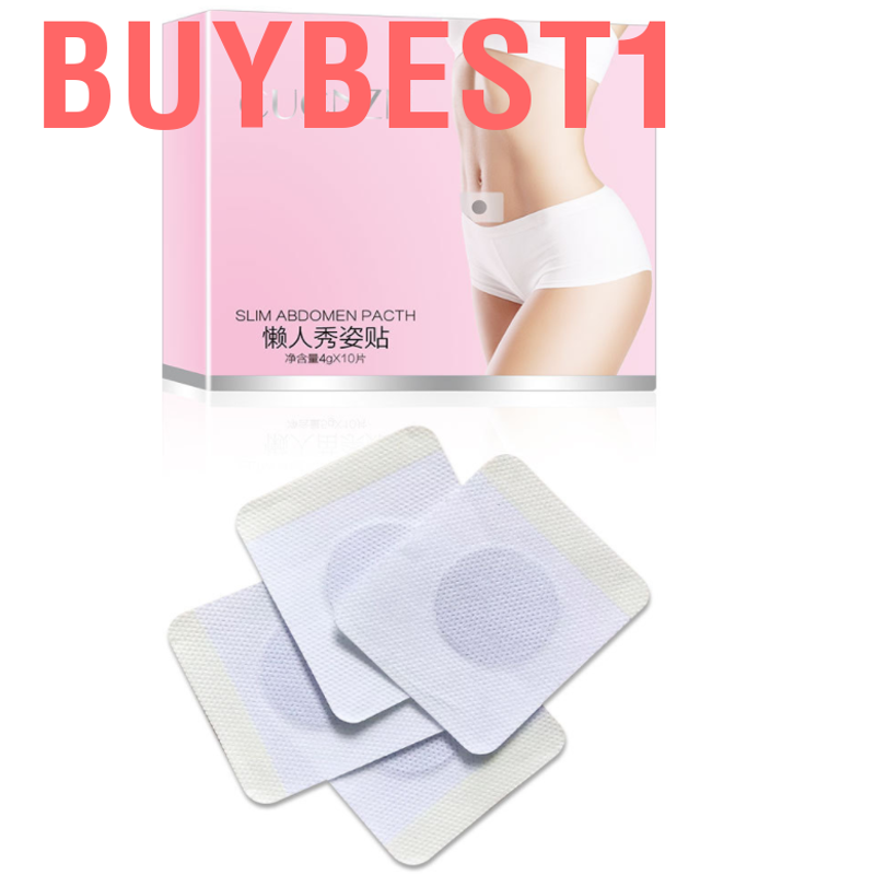 Buybest1 10 Anti Cellulite Patch Weight Loss Detox Slimming Fat Burner Navel Shopee Singapore