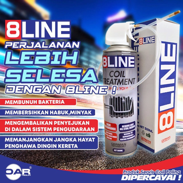 3freegift 8line Aircond Coil Treatment Pencuci Aircond 8 Line Original Hq Coil Shopee Singapore