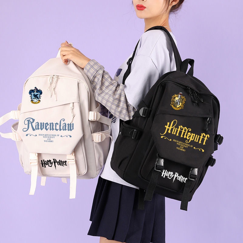 Harry Potter Around School Students Magic Backpack Men and Women Casual Double Shoulder Travel Backpack