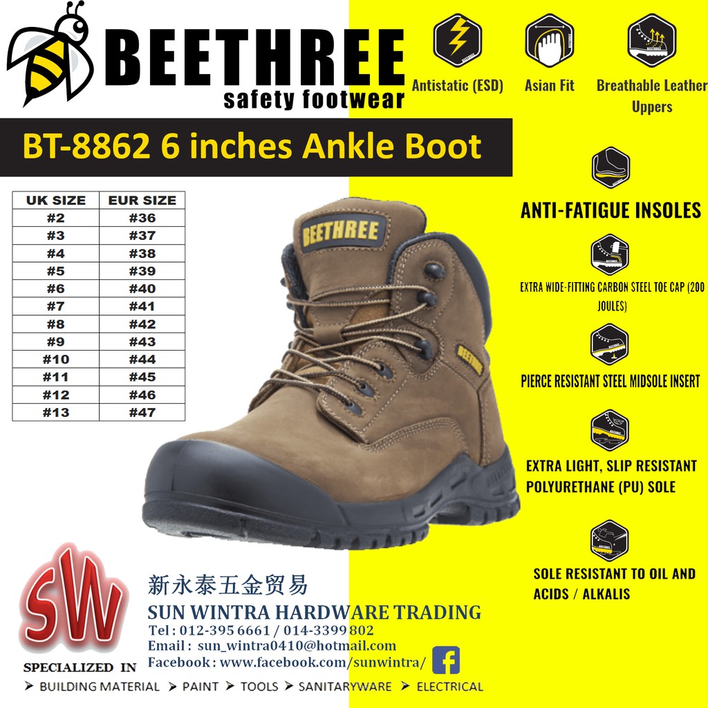 beethree safety shoes