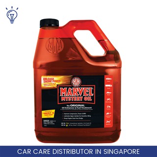 Marvel Mystery Oil - 1 gallon MM14R / Extend Engine Life / Oil Enhancer & Fuel Treatment / Engine Cleaning & Exhaust