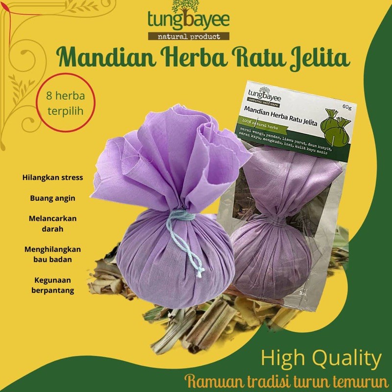 Tungbayee Mandian Herba Ratu Jelita Ibu Berpantang (60, 43% OFF