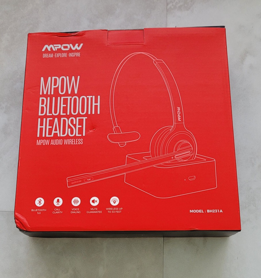 mpow m5 pro bluetooth headset pairing