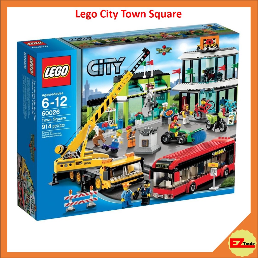 LEGO City Town Square 60026 | Shopee Singapore