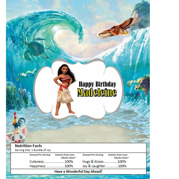 Kit Kat Chocolate Wrapper - Moana | Shopee Singapore