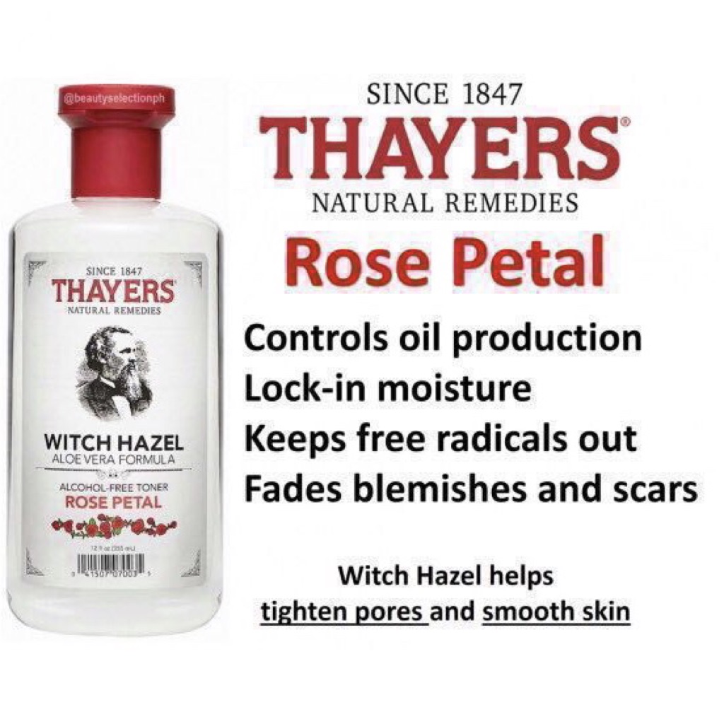 rose petal face toner