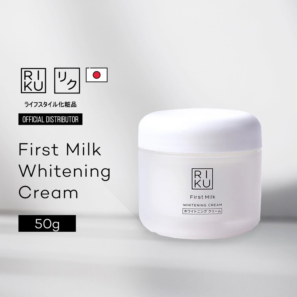 RIKU First Milk Whitening Cream (Face cream with colostrum, designed in