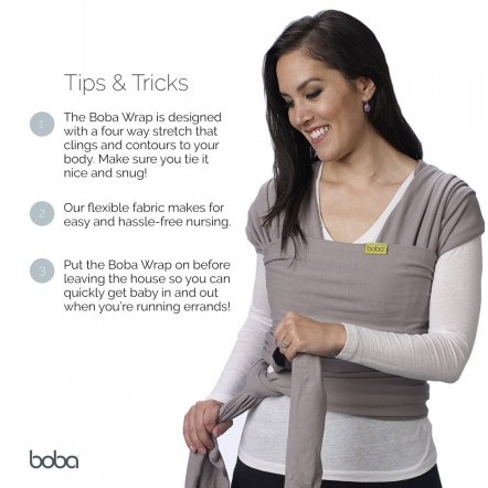 nursing with boba wrap