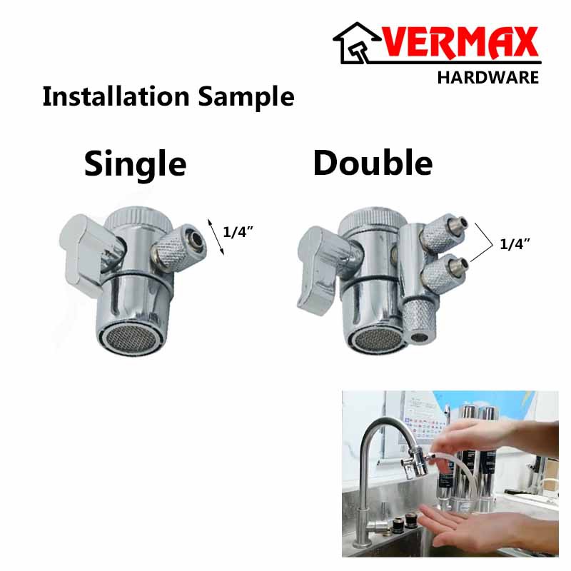 Water Filter Adapter / Water Divider / Water Dispenser Connector