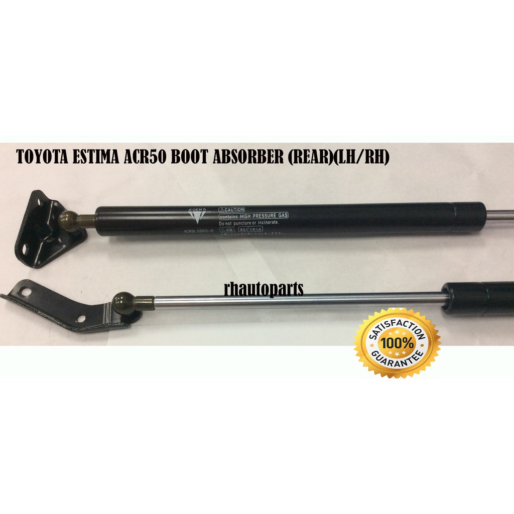 Proton Wira Aeroback Rear Bonnet Damper Gas Spring Boot Absorber Bonnet Absorber Bonnet Damper Boot Lifter Absorber Left Right 1993 1994 1995 1996 1997 1998 1999 2000 Lazada