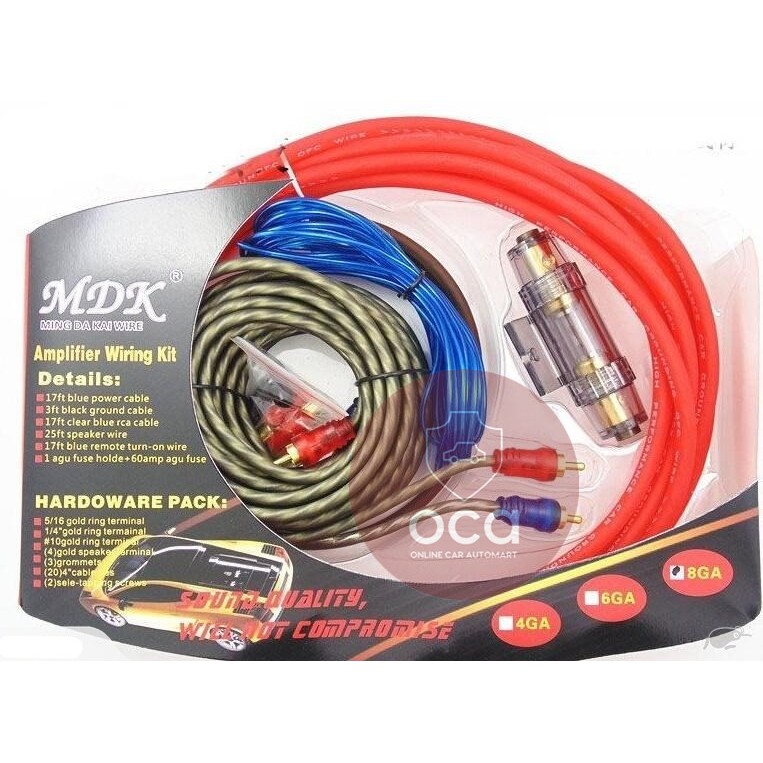 subwoofer cable kit