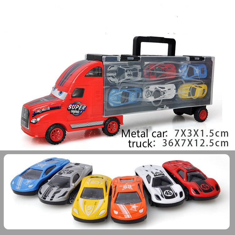 toy metal cars and trucks