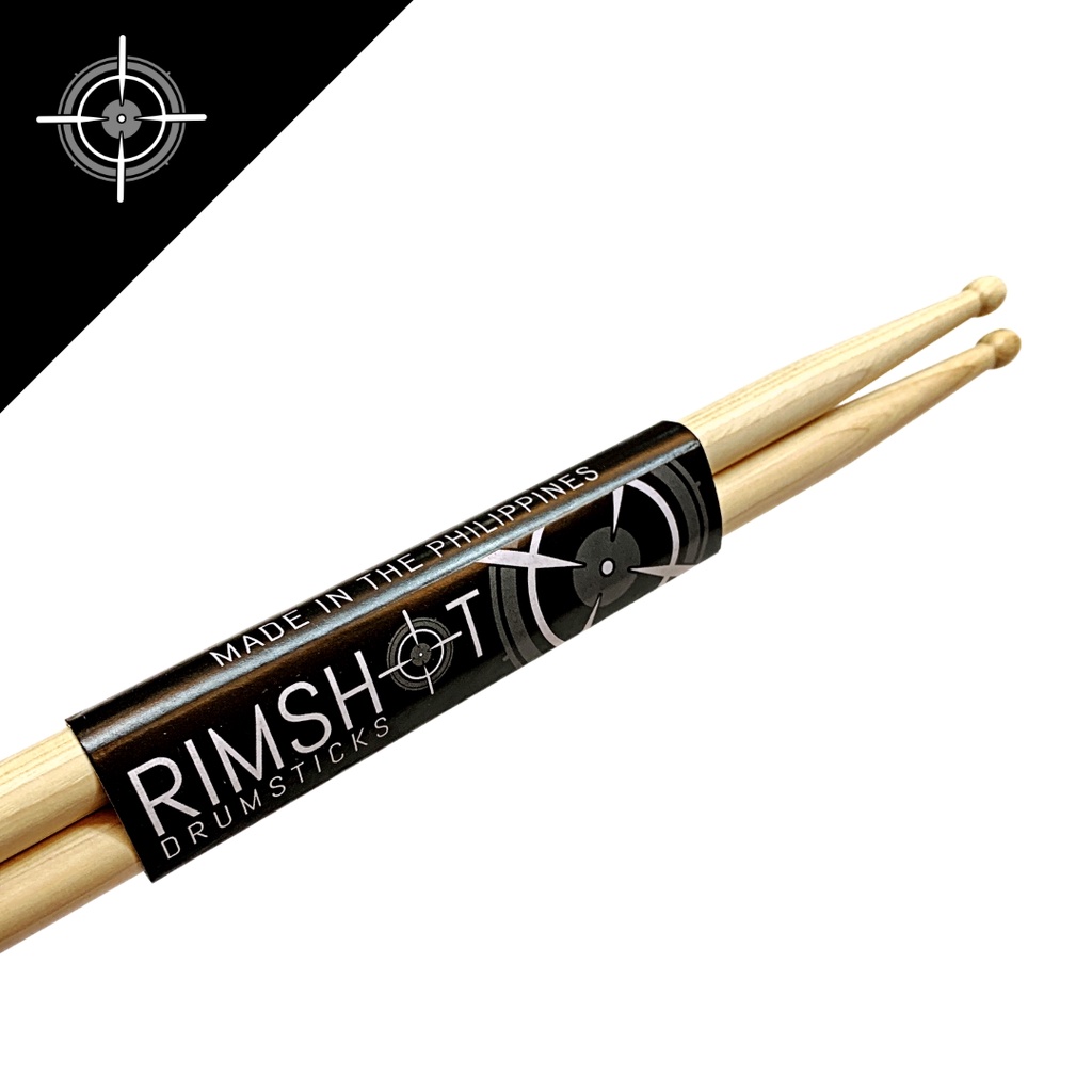 5A 5AX Rimshot Drumsticks Hickory