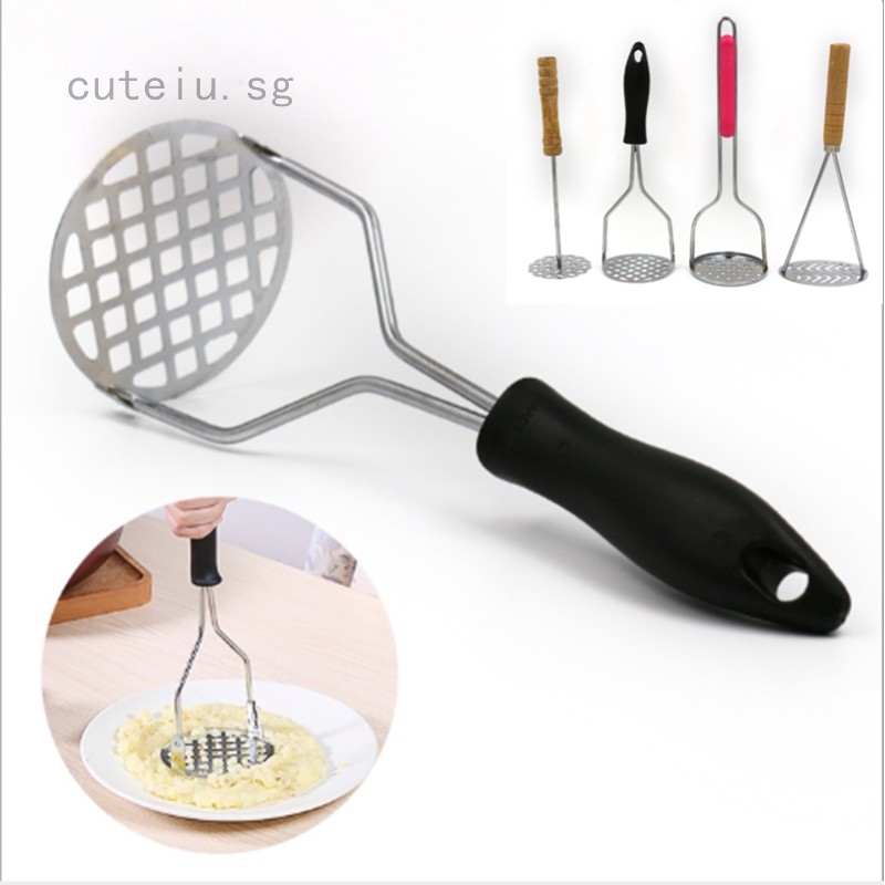 Heavy Duty Stainless Steel Salad Potato Vegetable Masher Kitchen