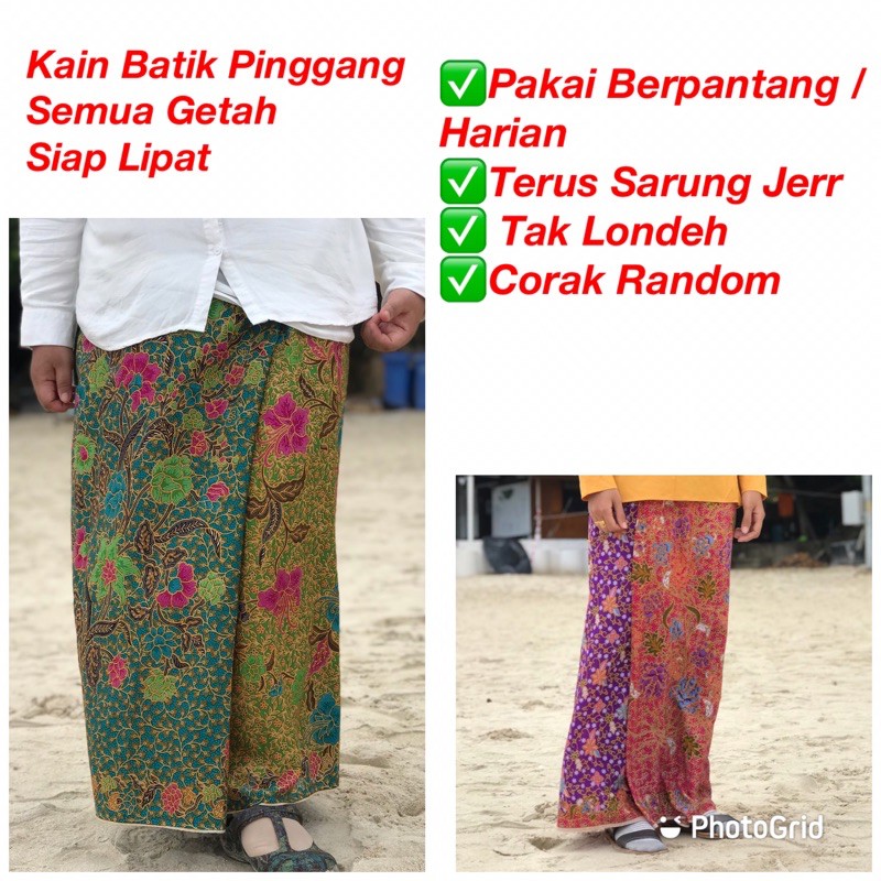 Shop Malaysia Batik Fabric Ready To Full Waist And Ready To Use In Home Pantang Mak In Kampung Shopee Singapore