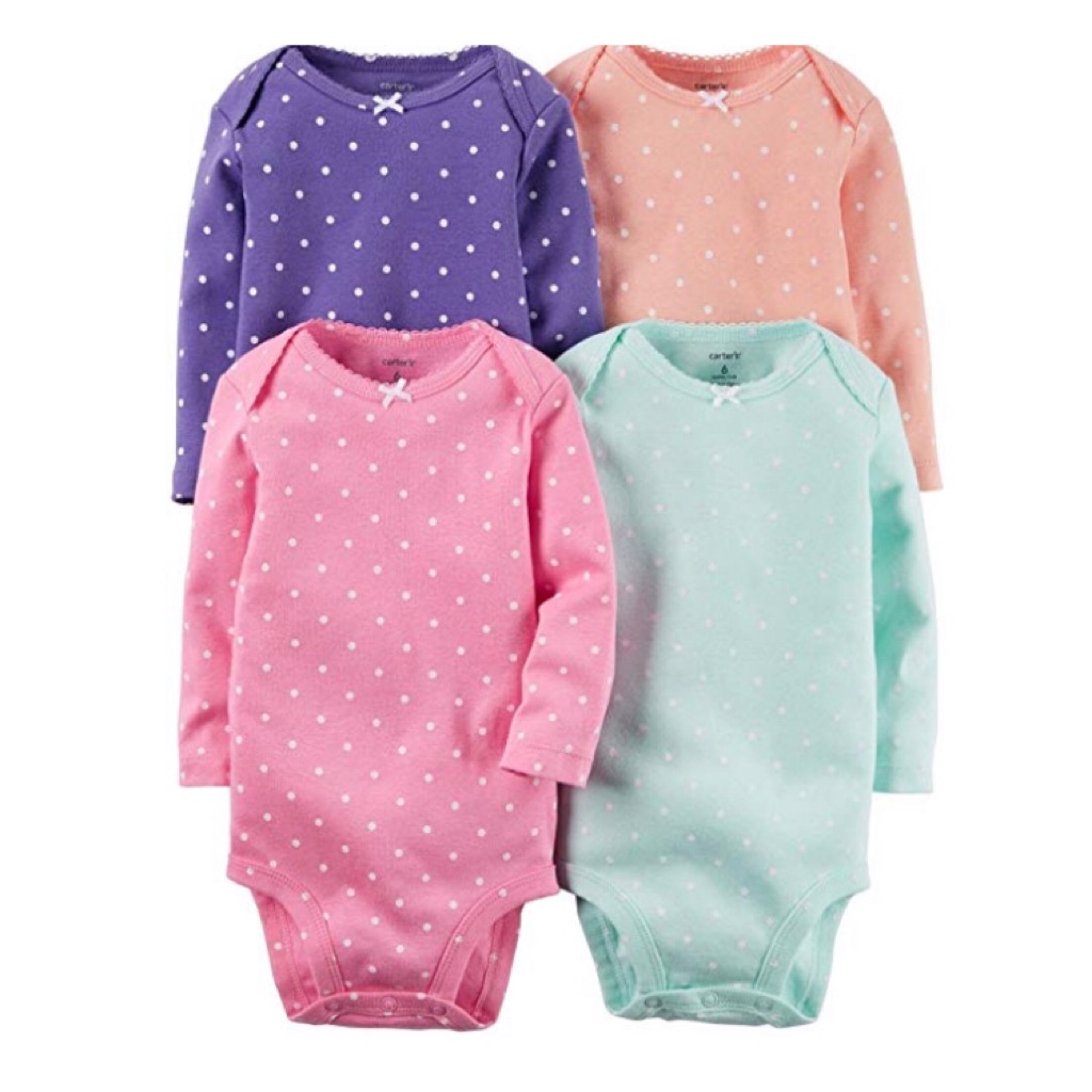 carters baby girl bodysuits