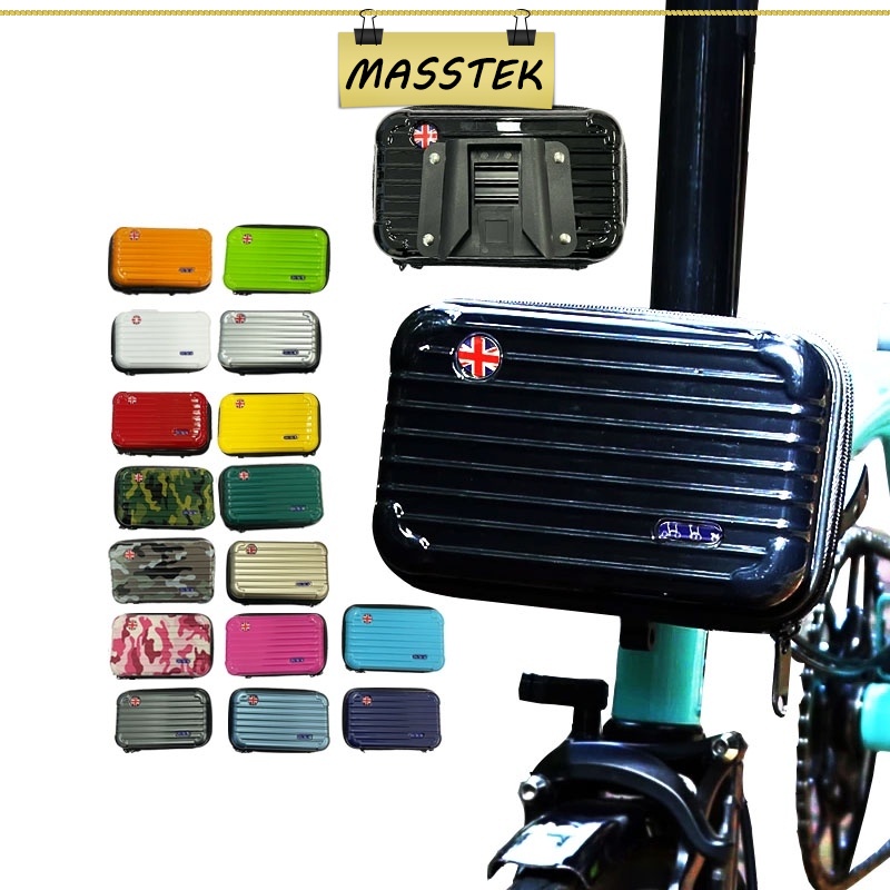 MASSTEK Johor Folding Bike Front Block Bag With Bracket Bicycle Front