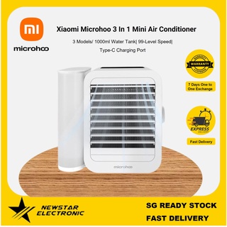 Microhoo 3 In 1 Mini Air Conditioner Water Cooling Fan